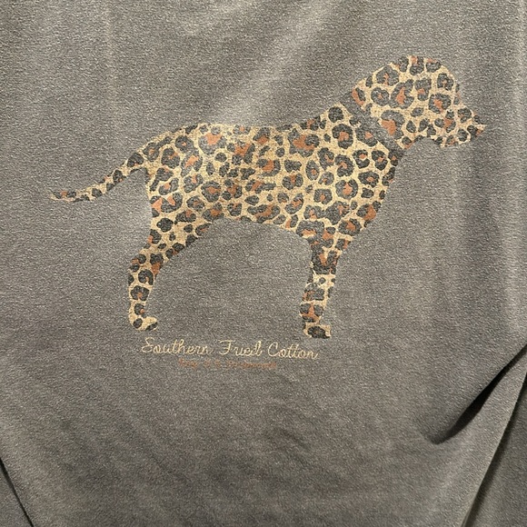 Southern Fried Cotton, Comfort Colors, Dog Long Sleeve Tee - Picture 4 of 4